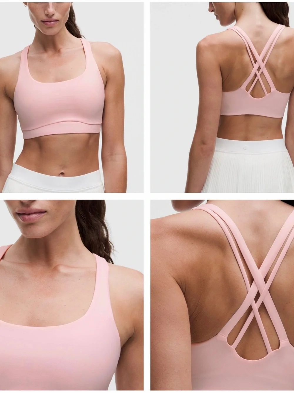 lululemon athletica Soft Blush Strappy Sports Bra